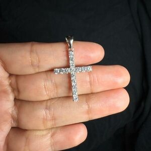 925 silver cross pendant